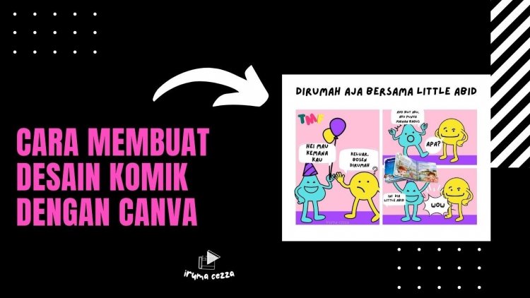 Membuat Komik Keren Secara Online dengan Canva