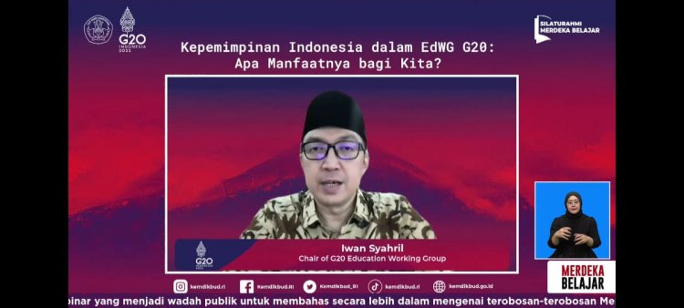 Indonesia sebagai Presidensi Education Working Group pada Forum G20 Tahun 2022