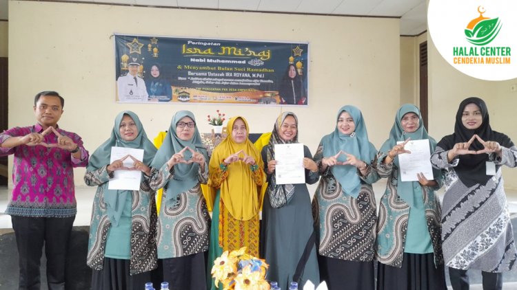 HCCM KP Riau Lakukan Koordinasi Guna Serahkan SH Kepada UKM Desa Empat Balai Kec. Kuok Kab. Kampar