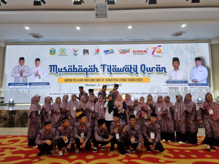 LPTQ CABDIS WILAYAH VI "SABET" 12 PIALA MTQ TINGKAT PELAJAR SMA/SMK PROVINSI SUMATERA UTARA