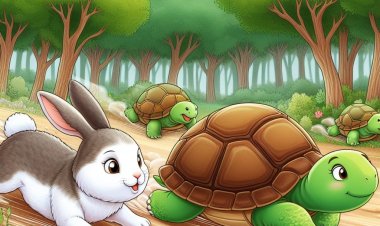 Perjalanan Persahabatan Kelinci dan Kura-kura di Hutan Damai