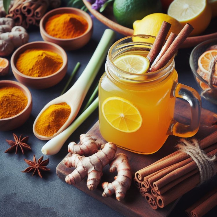 Menggali Manfaat Luar Biasa dari Jamu Kunyit, Serai, dan Kayu Manis