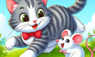 Jejak Pertemanan: Si Kucing dan Si Tikus