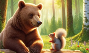 Beruang dan Tupai: Petualangan di Hutan Rimba