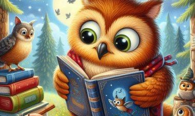 Kisah Si Burung Hantu Pintar yang Suka Membaca