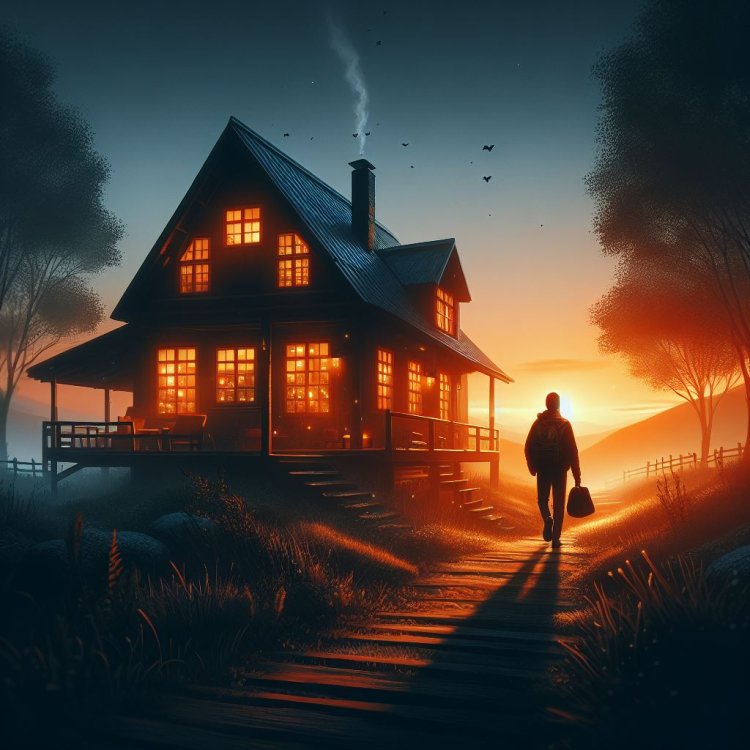 Jejak Langkah Pulang di Pelukan Senja