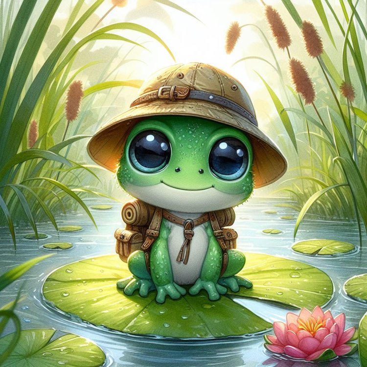 Pertemanan di Sungai: Cerita Anak Katak yang Berpetualang