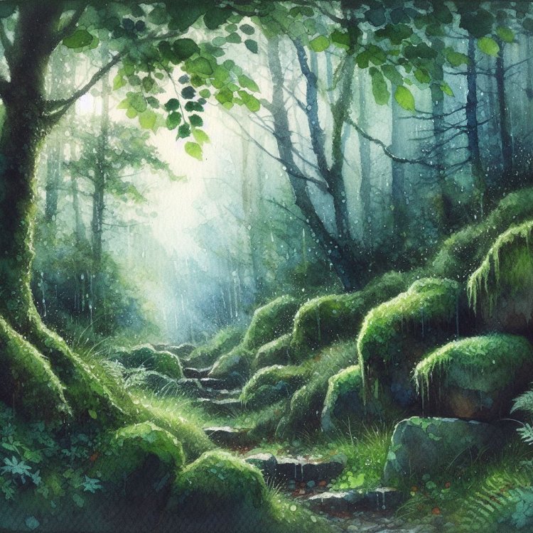 Rahasia Alam di Balik Gerimis Petang