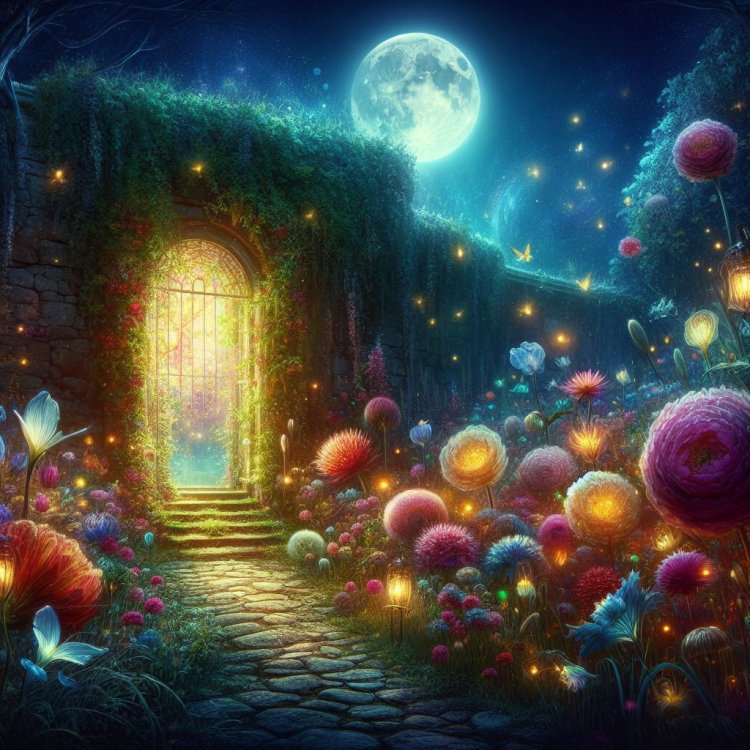 Rahasia Bunga-Bunga di Taman Malam