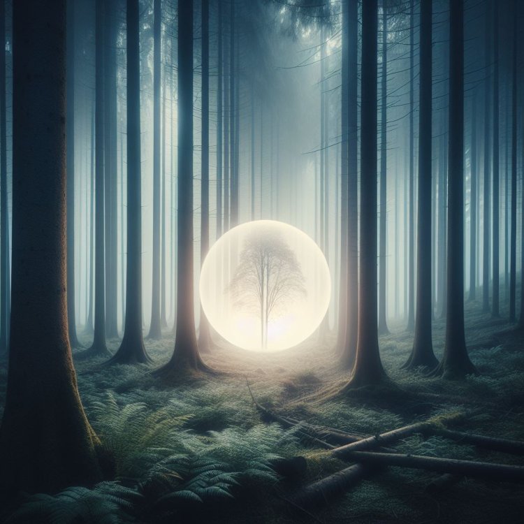 Tarian Cahaya di Hutan Diam