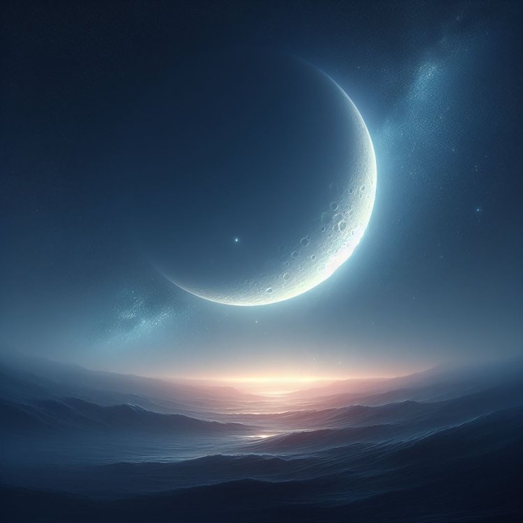 Dewi Malam Menyapa Sang Rembulan