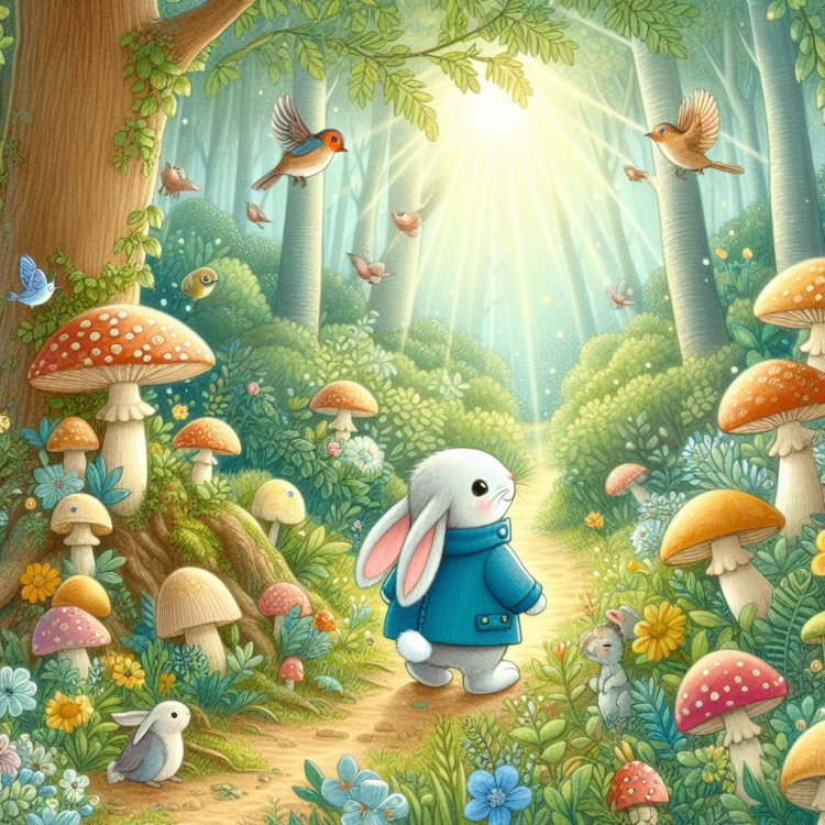 Petualangan Si Kelinci Kecil di Hutan