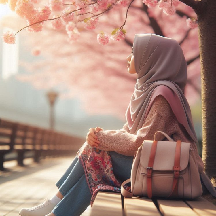 Penantian di Bawah Pohon Sakura
