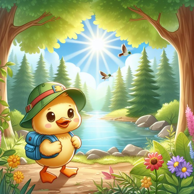 Petualangan Bebek di Danau Tersembunyi