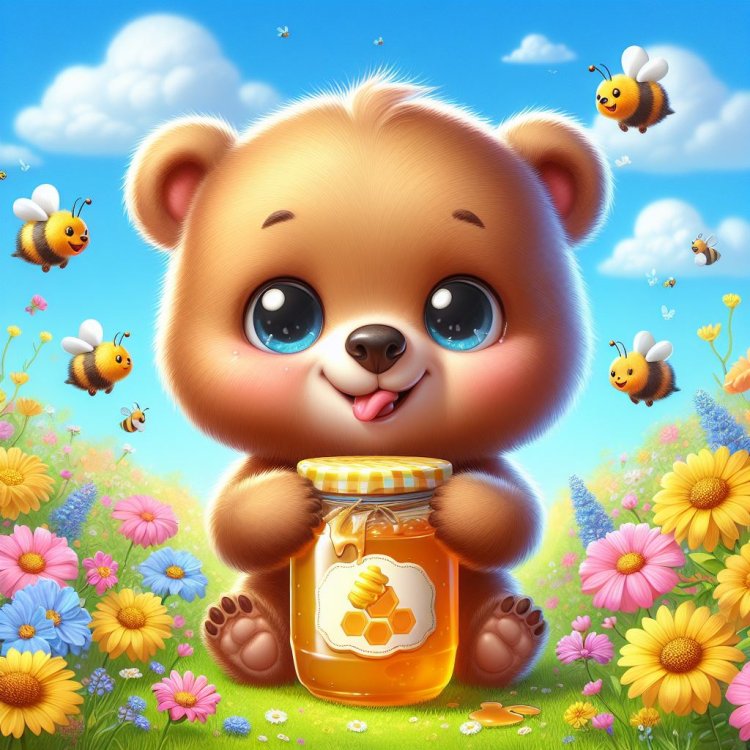 Beruang Kecil yang Suka Madu