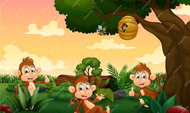 Monyet Kecil dan Pohon Ajaib