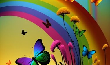 Kupu-Kupu dan Pelangi Ajaib