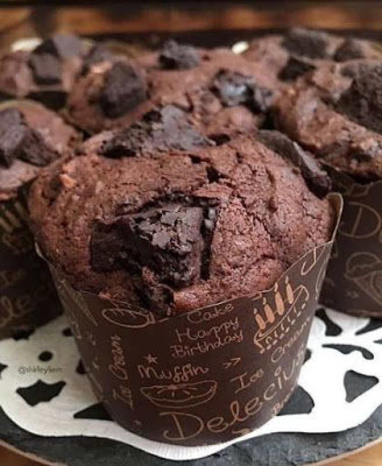 Double Chocolate Muffin: Camilan Manis yang Sempurna untuk Pecinta Cokelat