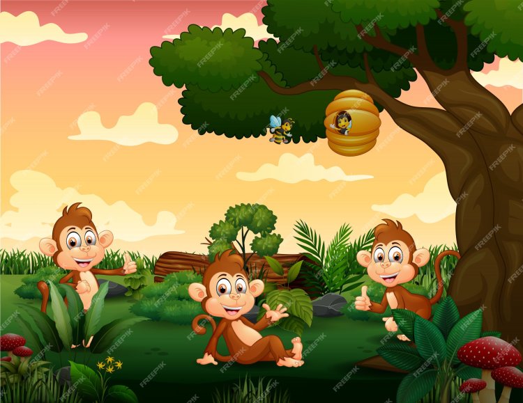 Monyet Kecil dan Pohon Ajaib