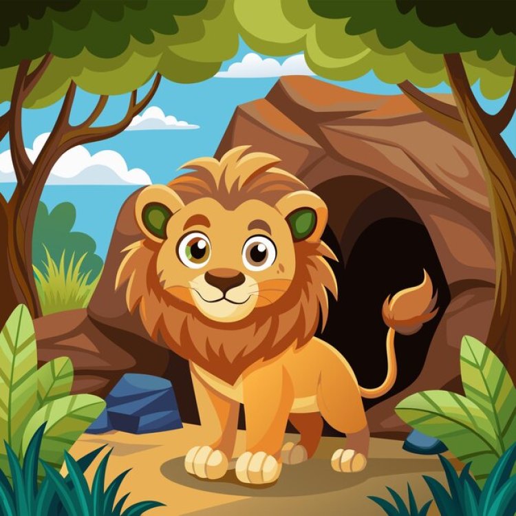 Singa Muda dan Rahasia Hutan Tersembunyi