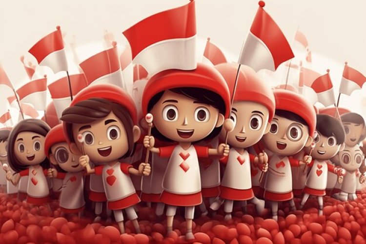 Rona Merah Putih di Hati Anak Bangsa