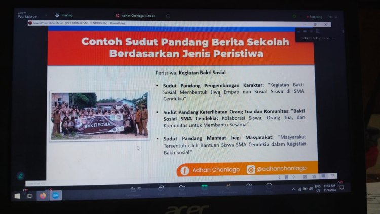 Storytellers of Change: Jurnalisme Pendidikan yang Keren, Inspiratif, dan Beda!