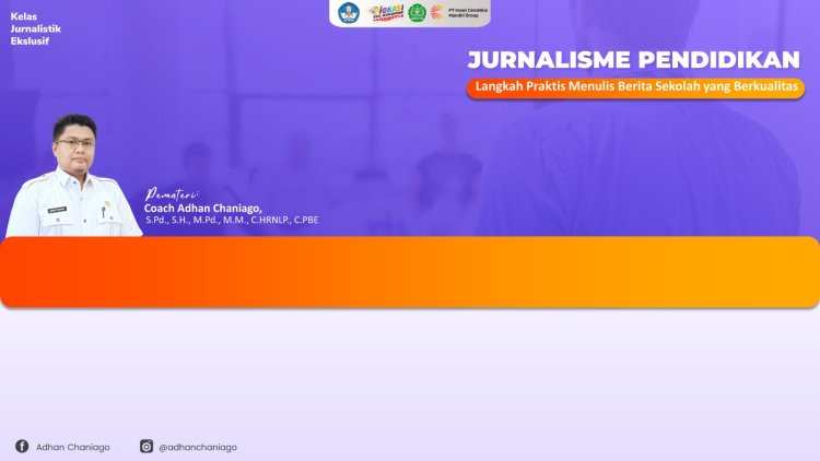 Seminar Pelatihan Penulisan Artikel Pendidikan