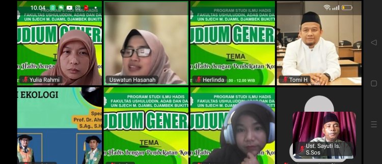 Kajian Ilmu Hadis: Bimbingan Prof. Dr. Uswatun Hasanah M.Ag