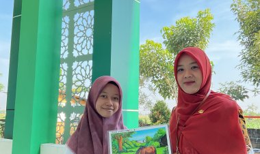 Goresan Tangan Suara Alam dari Jombang Menggema di Abu Dhabi