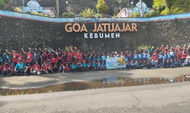 Cintai Kekayaan Daerah, Siswa SDN 3 Sampang Eksplorasi Keajaiban Geopark Kebumen di Goa Jatijajar