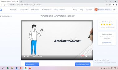 Tutorial Membuat Video Pembuka dengan White Board Animation Toolkit