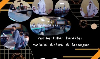 Pembentukan Karakter Melalui Diskusi Di Lapangan