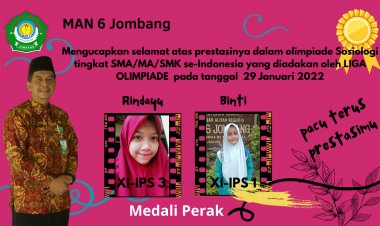 Pacu terus prestasimu peserta didik MAN 6 Jombang