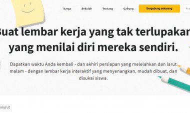 Merancang Lembar Kerja Siswa Interaktif  Menggunakan Wizer.Me