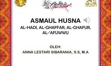 Asmaul Husna: Al Hadi, Al Ghaffar, Al Ghaffur, AL 'Afuwwu