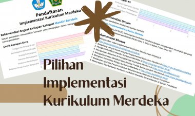 Pilihan Implementasi Kurikulum Merdeka