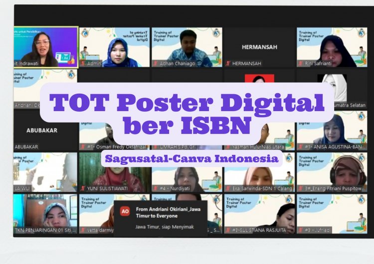 TOT Poster Digital ber-ISBN Sagusatal Indonesia