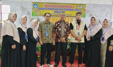 Calon Guru Penggerak berbagi Prakarsa Perubahan dan Disiplin Positif dalam Lokakarya 2