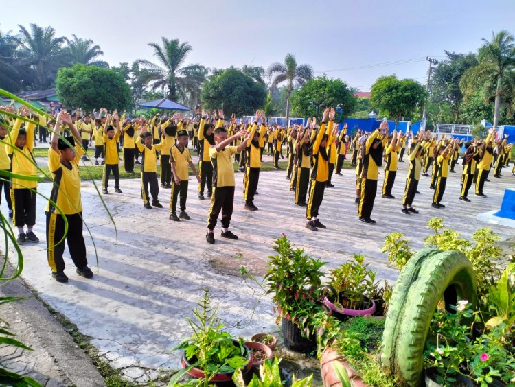 Pengaruh positif senam pagi bagi siswa siswi sekolah dasar