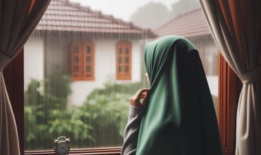 Embun Rindu di Pelukan Hujan