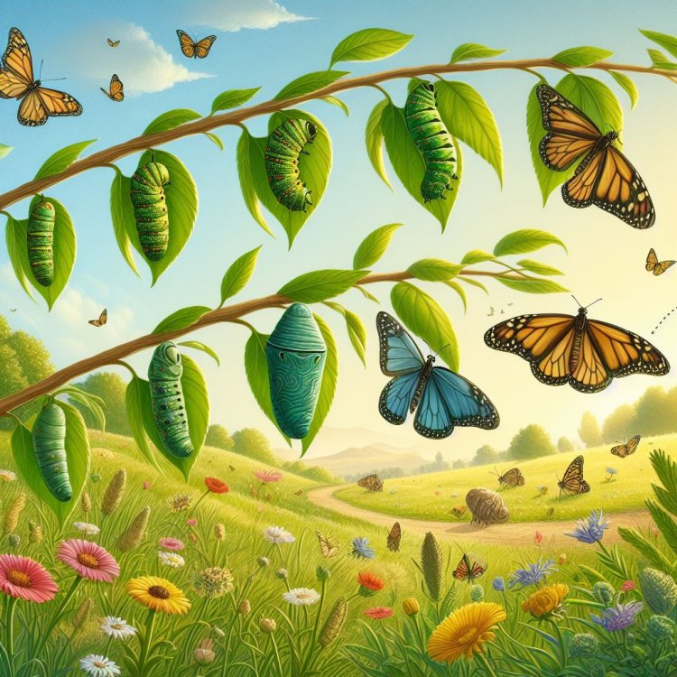 Perjalanan Ajaib dari Ulat menjadi Kupu-Kupu