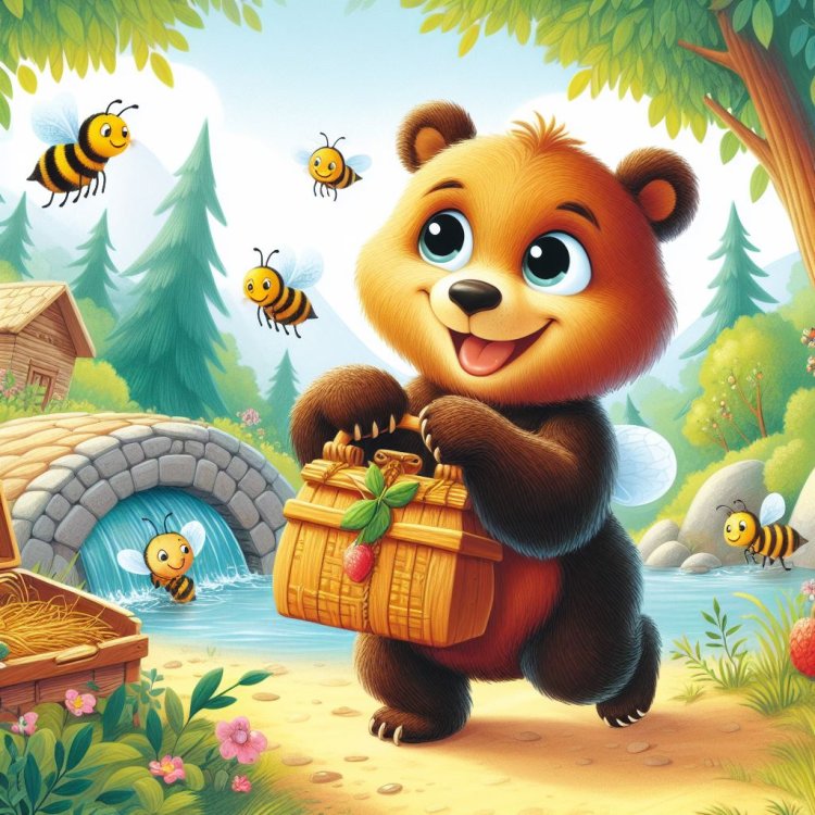 Sang Pencuri Lebah: Petualangan Si Anak Beruang Madu