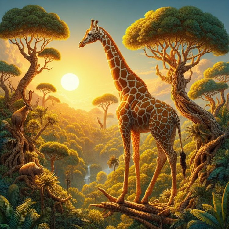 Si Jerapah Penjaga Hutan Tropis