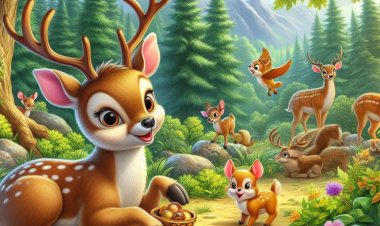 Petualangan Si Kijang Cerdik dan Teman-temannya di Hutan