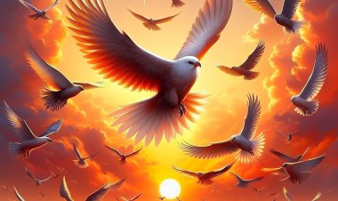 Simfoni Langit: Gerak Indah Burung di Angkasa