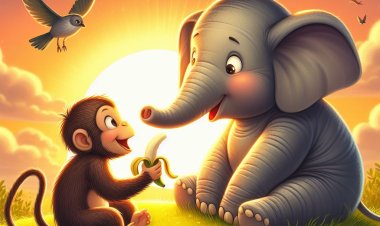 Pertemanan Antara Gajah dan Monyet: Petualangan di Rimba Belantara