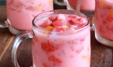 Segarnya Buka Puasa dengan Es Semangka Susu: Resep Takjil Lezat dan Sehat