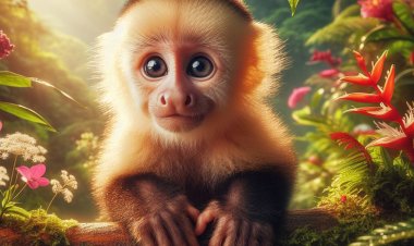 Pengembaraan Si Monyet Lucu di Hutan Tropis