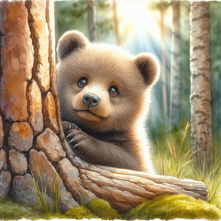 Si Beruang Kecil yang Penakut