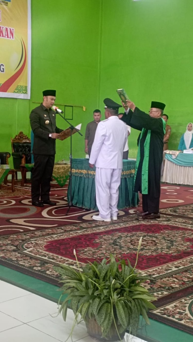 Perubahan Kepemimpinan Tuntas: Pelantikan PAW Wali Nagari dan Ketua TP PKK Nagari Pematang Panjang